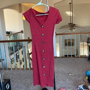 Small Derek Heart long dress